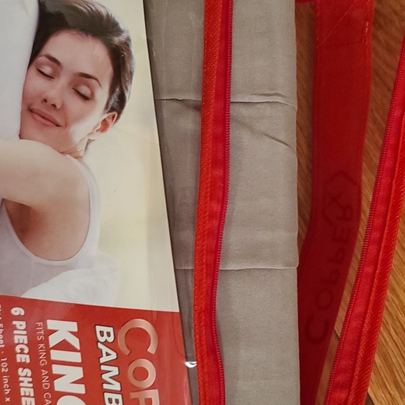 Copper bamboo sheet - Picture 4 of 4